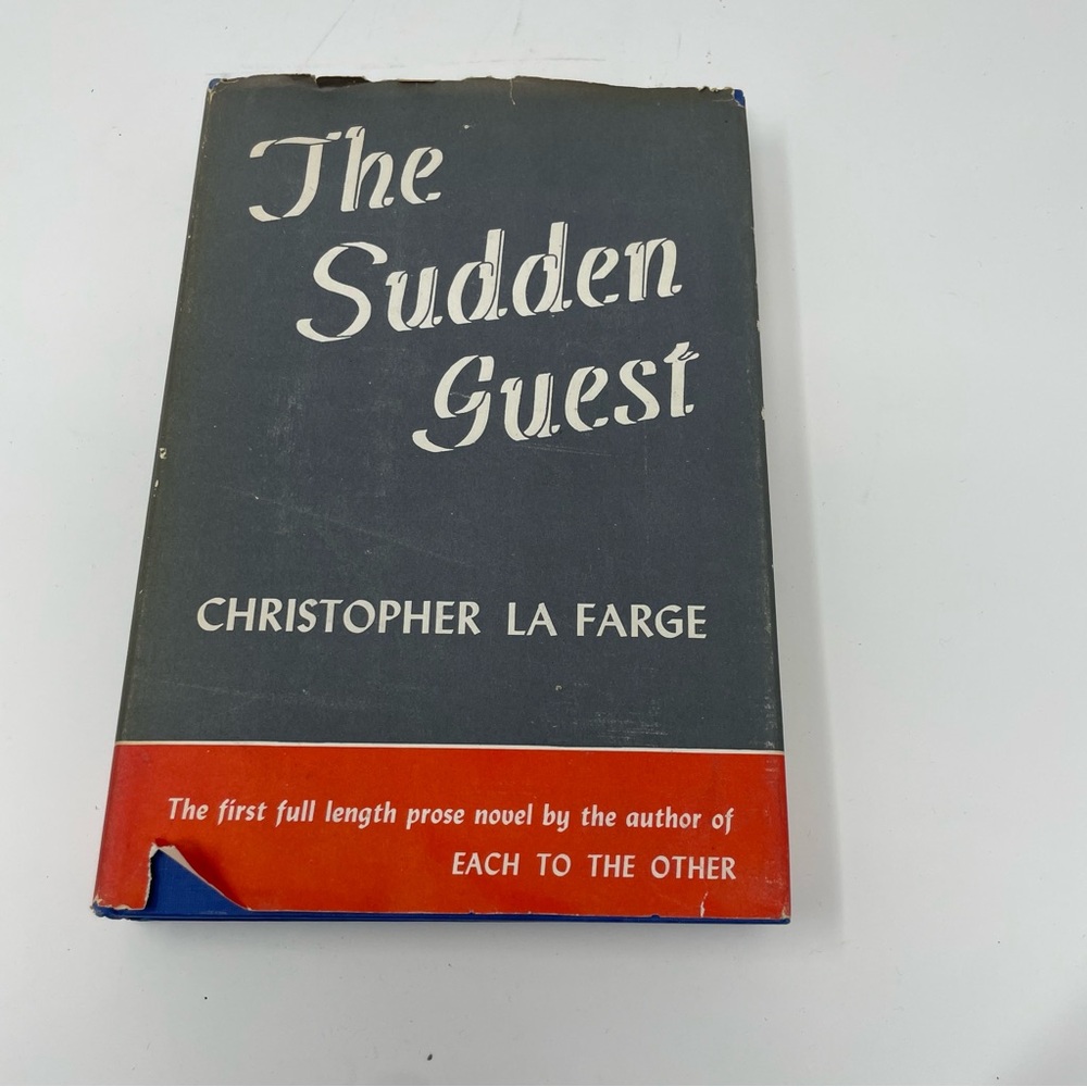 Source Unknown The Sudden Guest - Gray and Red Dust Jacket